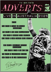 TV SMITHS ADVERTS POSTER DESIGN image