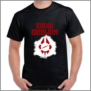 Radio Birdman - Retro Logo T-shirt Design