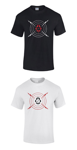 Radio Birdman The Target T-Shirt Design
